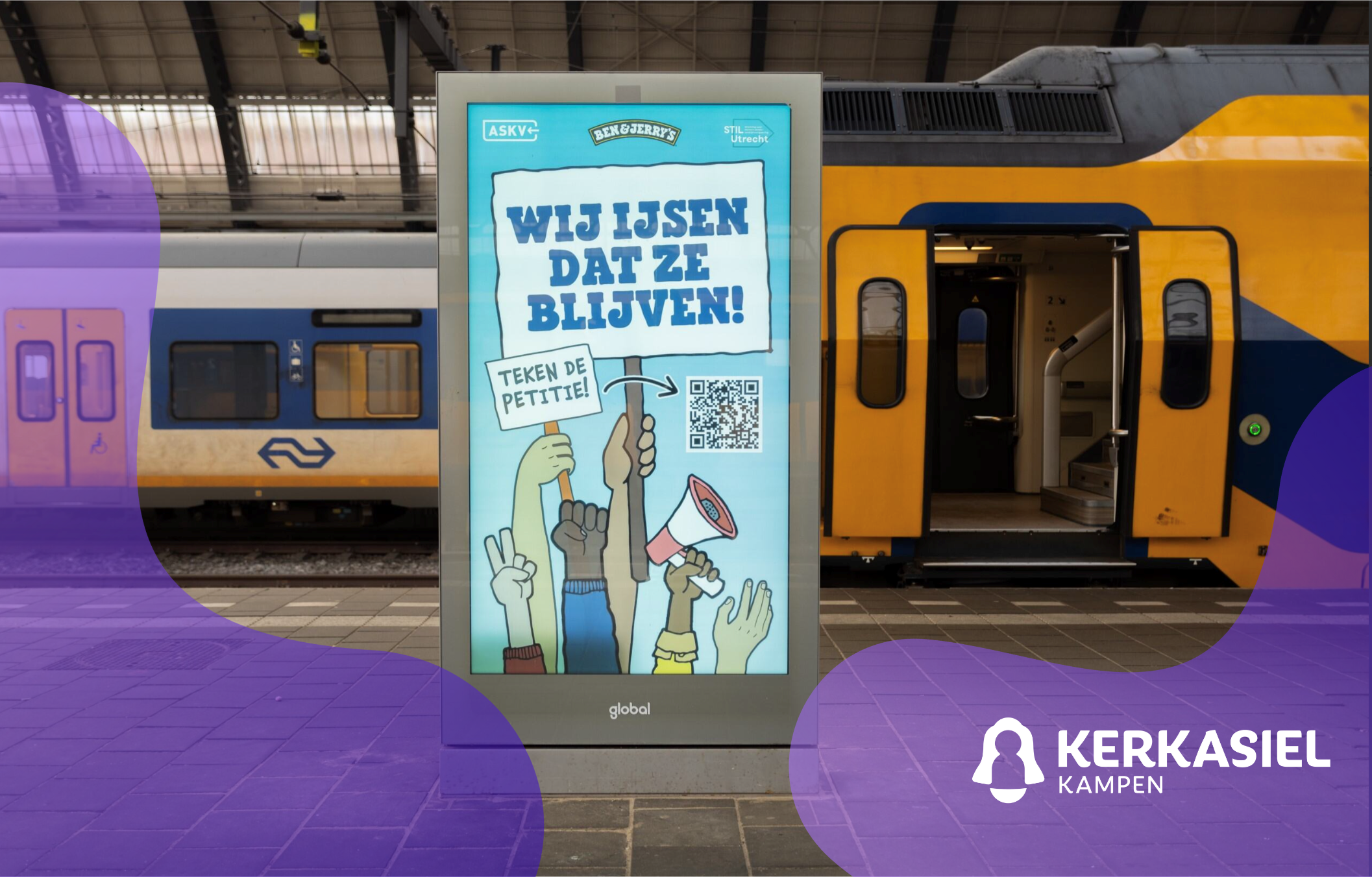 Ben & Jerry’s ijst dat gewortelde kinderen blijven