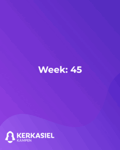 Schuilen in Open Hof – week 45  