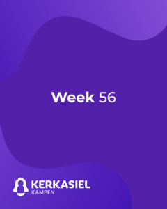 Schuilen in Open Hof – week 56