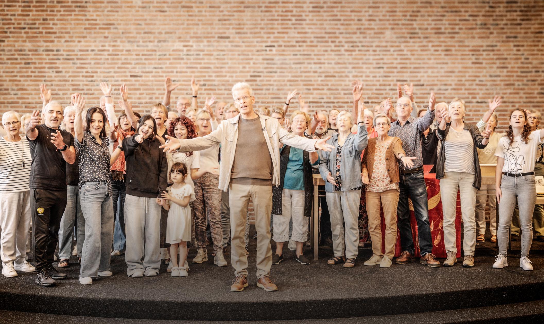 Mensen samen voor het Hartkoor